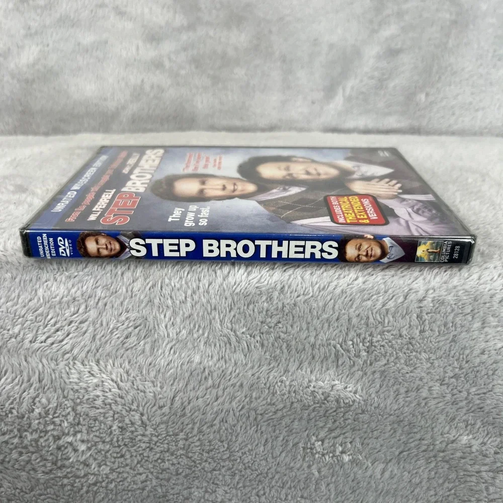 Step Brothers Unrated DVD New Sealed Widescreen Will Ferrell John Reilly Comedy